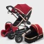 Winered with carseat